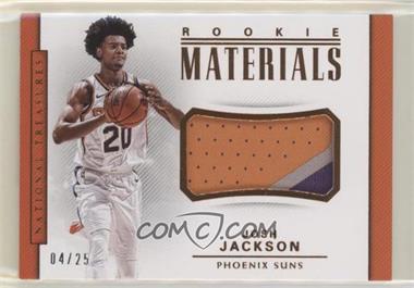 2017-18 Panini National Treasures - Rookie Materials - Bronze #RM-7 - Josh Jackson /25