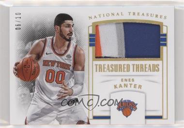 2017-18 Panini National Treasures - Treasured Threads - Prime #TTH-40 - Enes Kanter /10