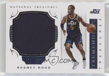 2017-18 Panini National Treasures - Tremendous Treasures #TTR-43 - Rodney Hood /99