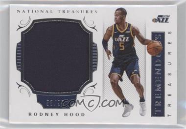 2017-18 Panini National Treasures - Tremendous Treasures #TTR-43 - Rodney Hood /99