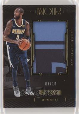 2017-18 Panini Noir - Jumbo Materials - Prime #JM-WB - Will Barton /10