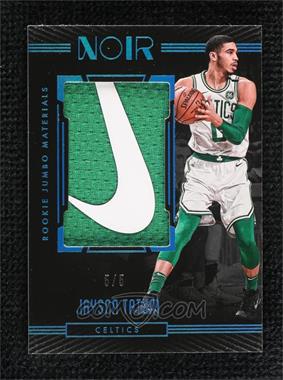 2017-18 Panini Noir - Rookie Jumbo Materials - Brand Logo #RJM-JT - Jayson Tatum /5