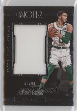 2017-18 Panini Noir - Rookie Jumbo Materials #RJM-JT - Jayson Tatum /99