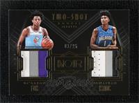 De'Aaron Fox, Jonathan Isaac #/25