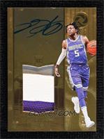 Rookie Patch Autographs - De'Aaron Fox [EX to NM] #/79