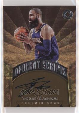 2017-18 Panini Opulence - Opulent Scripts - Silver #OS-TCH - Tyson Chandler /25