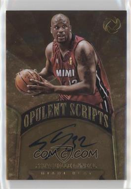 2017-18 Panini Opulence - Opulent Scripts #OS-SON - Shaquille O'Neal /25