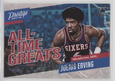 2017-18 Panini Prestige - All-Time Greats #4 - Julius Erving