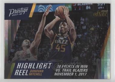 2017-18 Panini Prestige - Highlight Reel - Horizon #10 - Donovan Mitchell