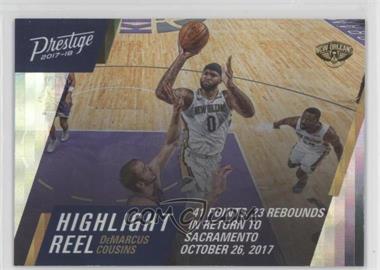 2017-18 Panini Prestige - Highlight Reel - Horizon #2 - DeMarcus Cousins