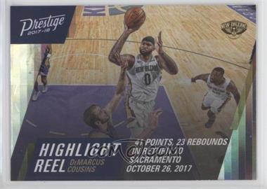 2017-18 Panini Prestige - Highlight Reel - Horizon #2 - DeMarcus Cousins