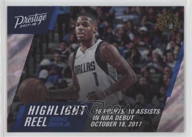 2017-18 Panini Prestige - Highlight Reel - Mist #9 - Dennis Smith Jr.