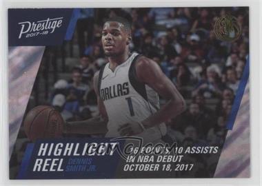 2017-18 Panini Prestige - Highlight Reel - Mist #9 - Dennis Smith Jr.