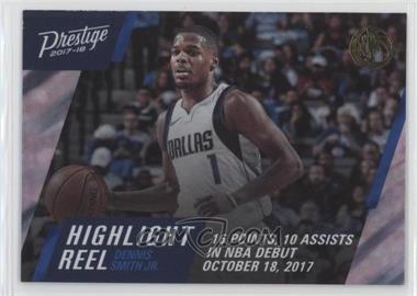 2017-18 Panini Prestige - Highlight Reel - Mist #9 - Dennis Smith Jr.