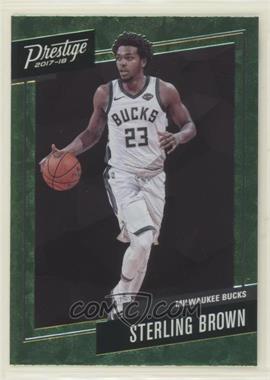 2017-18 Panini Prestige - Micro Etch Rookies - Bright Green #44 - Sterling Brown