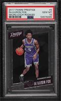 De'Aaron Fox [PSA 10 GEM MT]