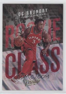 2017-18 Panini Prestige - Rookie Class - Mist #23 - OG Anunoby