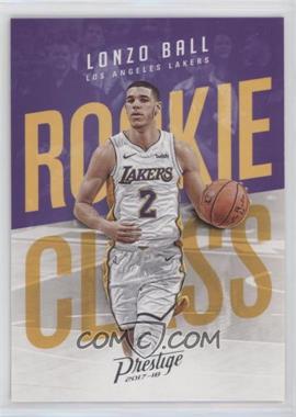 2017-18 Panini Prestige - Rookie Class #2 - Lonzo Ball