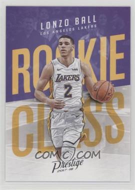 2017-18 Panini Prestige - Rookie Class #2 - Lonzo Ball