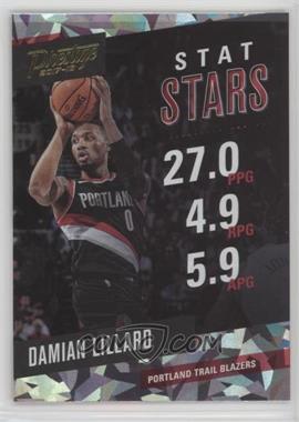 2017-18 Panini Prestige - Stat Stars - Crystal #7 - Damian Lillard