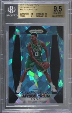 2017-18 Panini Prizm - [Base] - Blue Ice Prizm #16 - Jayson Tatum /99 [BGS 9.5 GEM MINT]