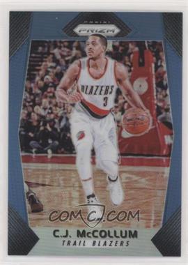 2017-18 Panini Prizm - [Base] - Blue Prizm #142 - C.J. McCollum /199