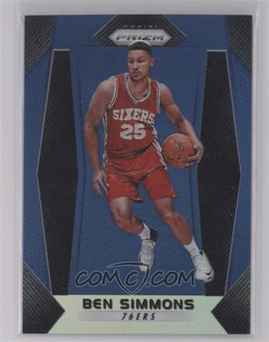 2017-18 Panini Prizm - [Base] - Blue Prizm #9 - Ben Simmons /199 [COMC RCR Mint or Better]