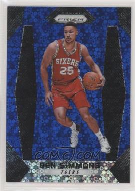 2017-18 Panini Prizm - [Base] - Fast Break Blue Prizm #9 - Ben Simmons /175