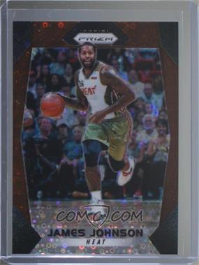 2017-18 Panini Prizm - [Base] - Fast Break Bronze Prizm #59 - James Johnson /20