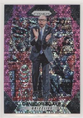 2017-18 Panini Prizm - [Base] - Fast Break Pink Prizm #210 - David Fizdale /50