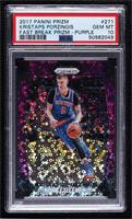 Kristaps Porzingis [PSA 10 GEM MT] #/75