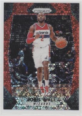 2017-18 Panini Prizm - [Base] - Fast Break Red Prizm #131 - John Wall /125