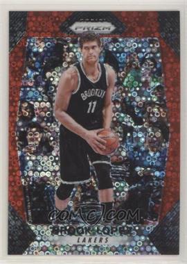 2017-18 Panini Prizm - [Base] - Fast Break Red Prizm #285 - Brook Lopez /125