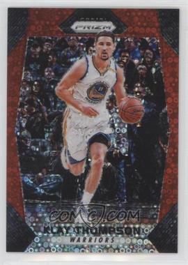 2017-18 Panini Prizm - [Base] - Fast Break Red Prizm #42 - Klay Thompson /125