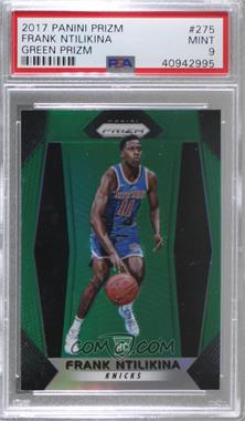 2017-18 Panini Prizm - [Base] - Green Prizm #275 - Frank Ntilikina [PSA 9 MINT]