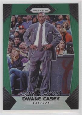 2017-18 Panini Prizm - [Base] - Green Prizm #40 - Dwane Casey