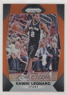 2017-18 Panini Prizm - [Base] - Orange Prizm #293 - Kawhi Leonard /49