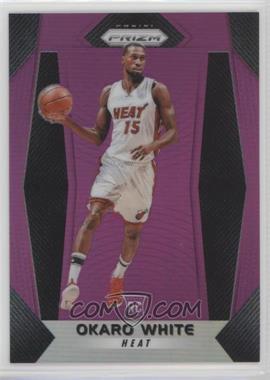 2017-18 Panini Prizm - [Base] - Purple Prizm #52 - Okaro White /75