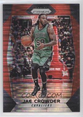 2017-18 Panini Prizm - [Base] - Red Pulsar Prizm #196 - Jae Crowder /25