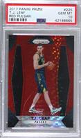 T.J. Leaf [PSA 10 GEM MT] #/25