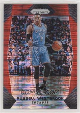 2017-18 Panini Prizm - [Base] - Red Pulsar Prizm #261 - Russell Westbrook /25