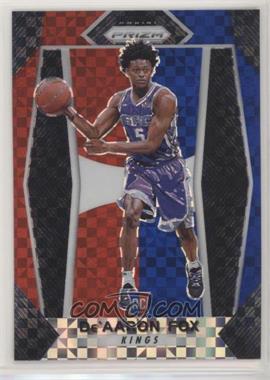 2017-18 Panini Prizm - [Base] - Red, White & Blue Prizm #24 - De'Aaron Fox