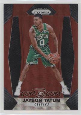 2017-18 Panini Prizm - [Base] - Ruby Wave Prizm #16 - Jayson Tatum