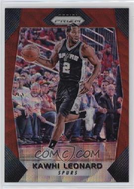 2017-18 Panini Prizm - [Base] - Ruby Wave Prizm #293 - Kawhi Leonard