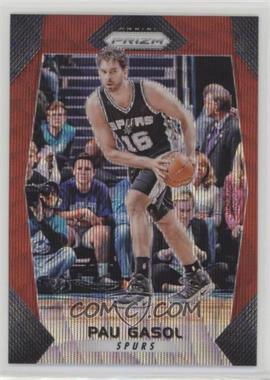 2017-18 Panini Prizm - [Base] - Ruby Wave Prizm #295 - Pau Gasol