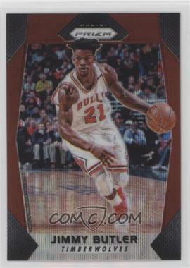 2017-18 Panini Prizm - [Base] - Ruby Wave Prizm #84 - Jimmy Butler