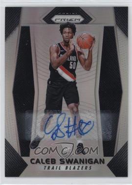 2017-18 Panini Prizm - [Base] - Silver Prizm Autographs #145 - Caleb Swanigan