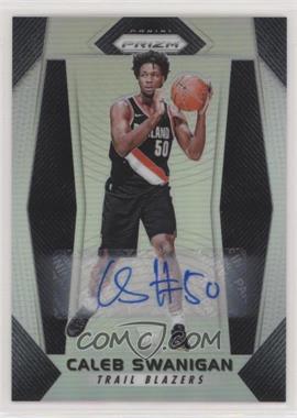 2017-18 Panini Prizm - [Base] - Silver Prizm Autographs #145 - Caleb Swanigan