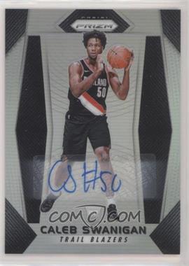 2017-18 Panini Prizm - [Base] - Silver Prizm Autographs #145 - Caleb Swanigan