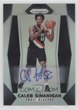 2017-18 Panini Prizm - [Base] - Silver Prizm Autographs #145 - Caleb Swanigan